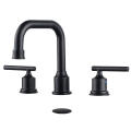 Aquacubic Black Bronze Widespread Washroom Wash Basin Bathroom Faucet